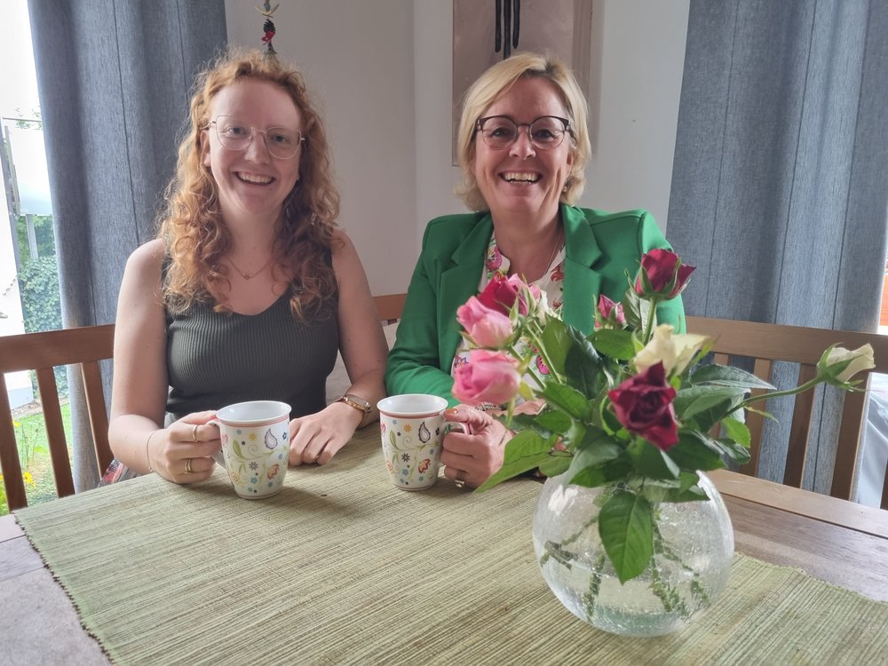 Jule Eibl und Bärbel Stahl vom OV Donauwörth